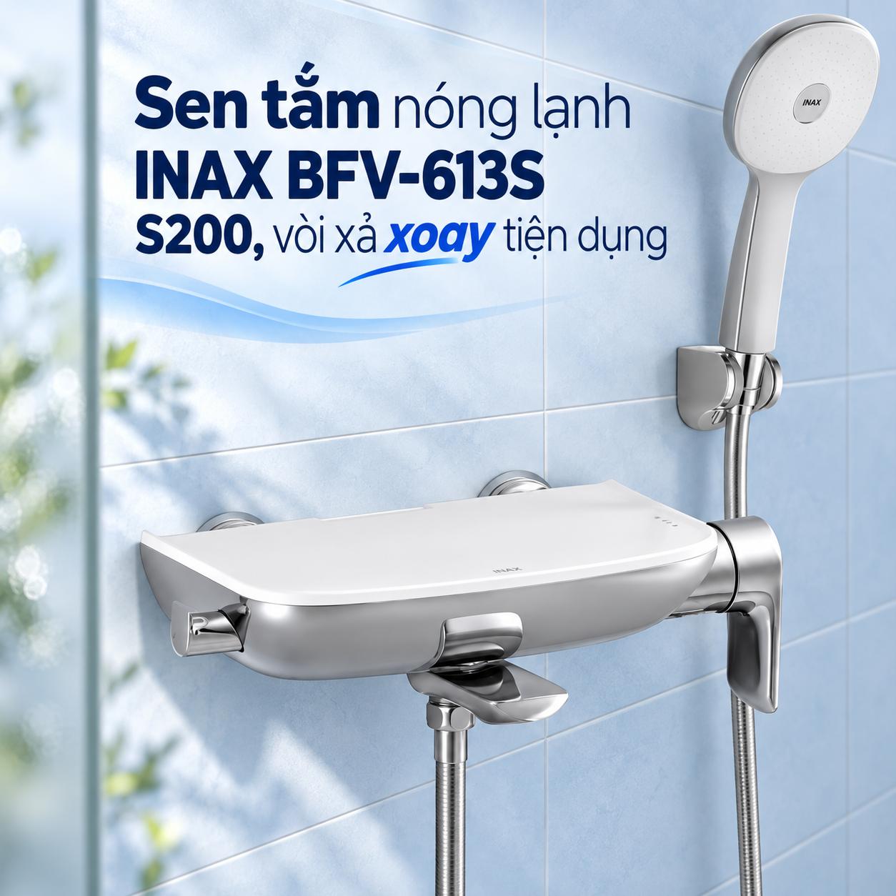 Sen tắm nóng lạnh INAX BFV-613S