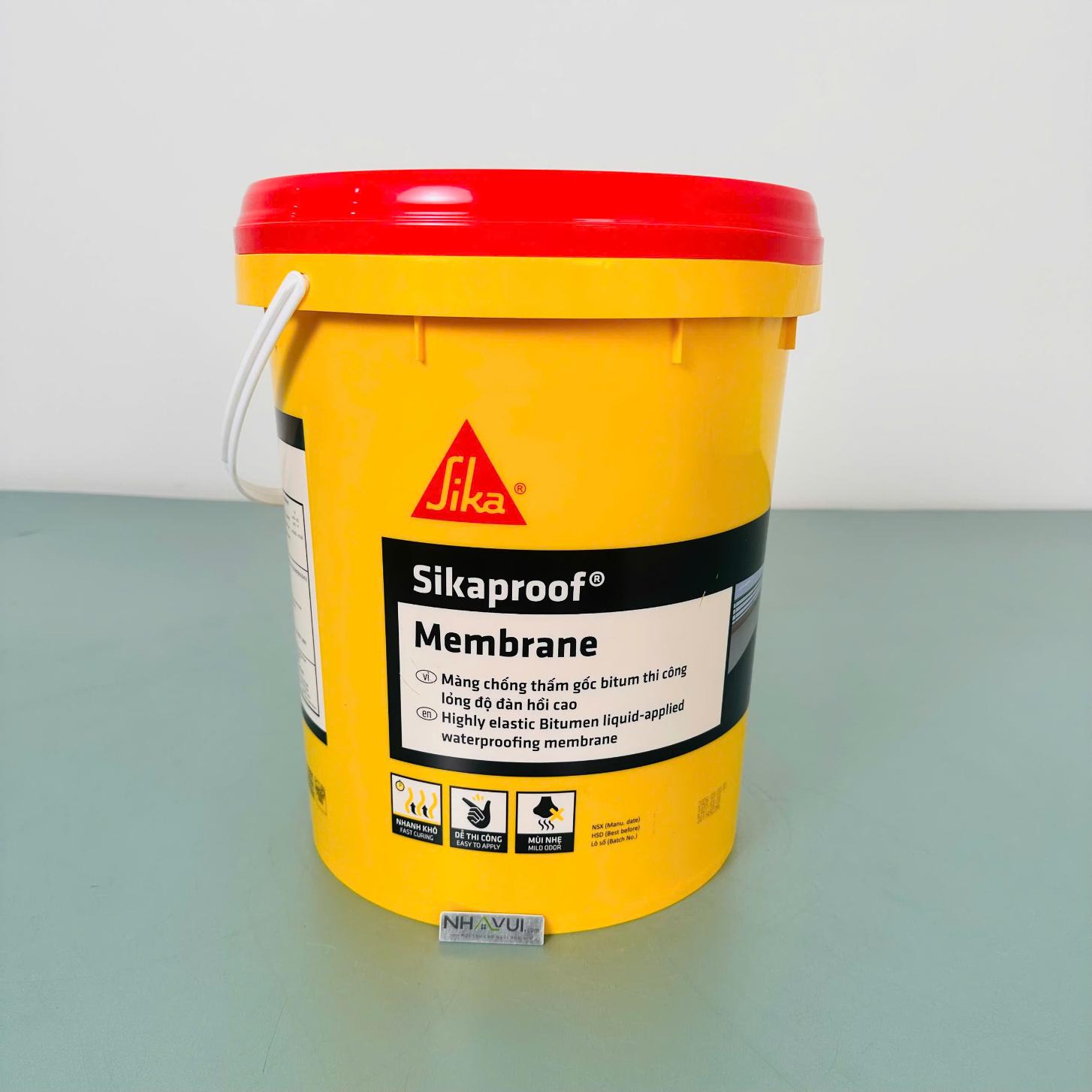 SikaProof® Membrane màng quét chống thấm sàn mái, sân thượng