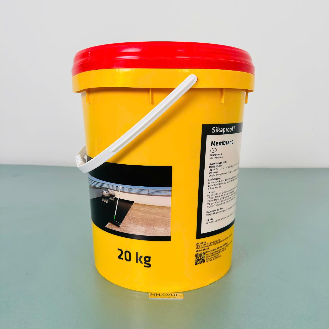SikaProof® Membrane màng quét chống thấm sàn mái, sân thượng