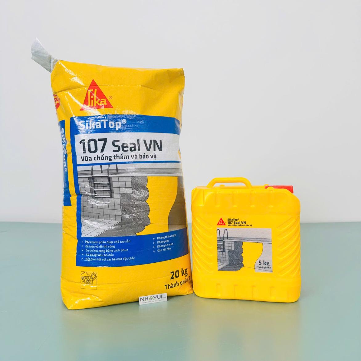 SikaTop®-107 Seal VN chống thấm nhà vệ sinh, ban công, sân thượng