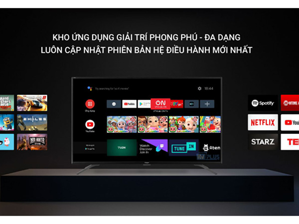 Smart tivi Casper 32 inch 32HG5200 Android TV, tìm kiếm giọng nói