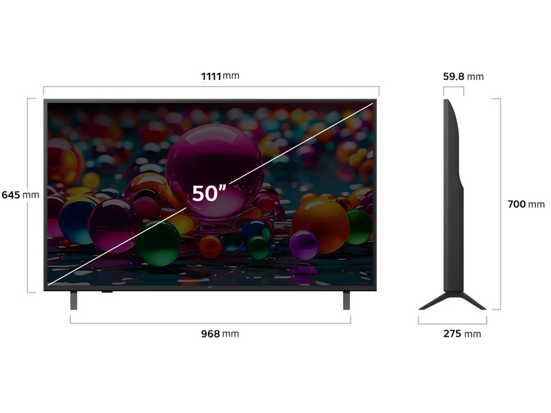 Smart Tivi LG AI 4K 50 inch 50UA8450PSA