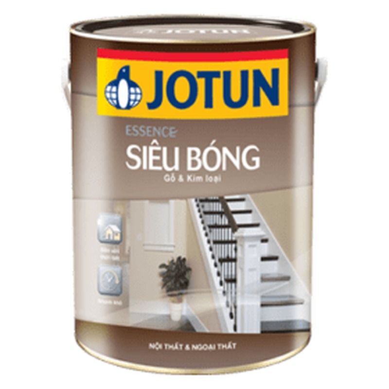 Sơn dầu gỗ và kim loại Jotun Essence Siêu Bóng chịu thời tiết bền màu nội ngoại thất