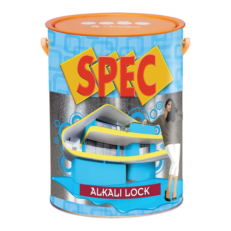 Sơn lót kháng kiềm ngoại thất SPEC Hello Alkali Lock for Ext chống loang màu tăng bám dính
