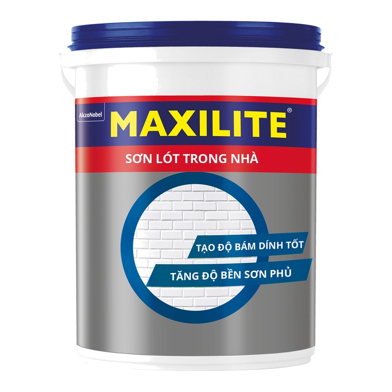 Sơn lót kháng kiềm nội thất Maxilite ME4 bám dính tốt tăng độ bền sơn phủ