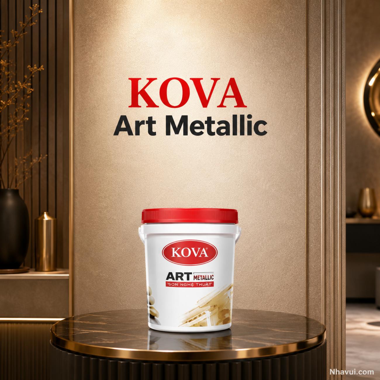 Sơn nghệ thuật KOVA Art Metallic