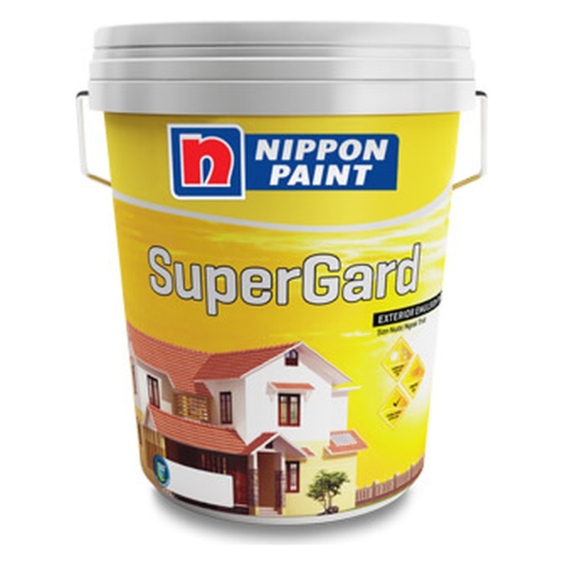 Sơn phủ ngoại thất Nippon Supergard chống kiềm mờ