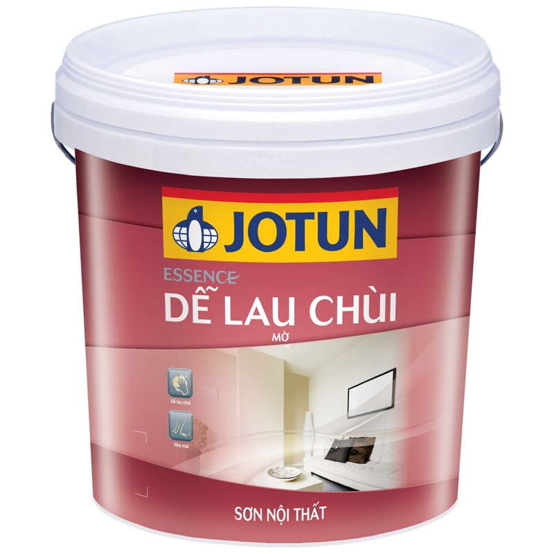 Sơn phủ nội thất Jotun Essence dễ lau chùi mờ