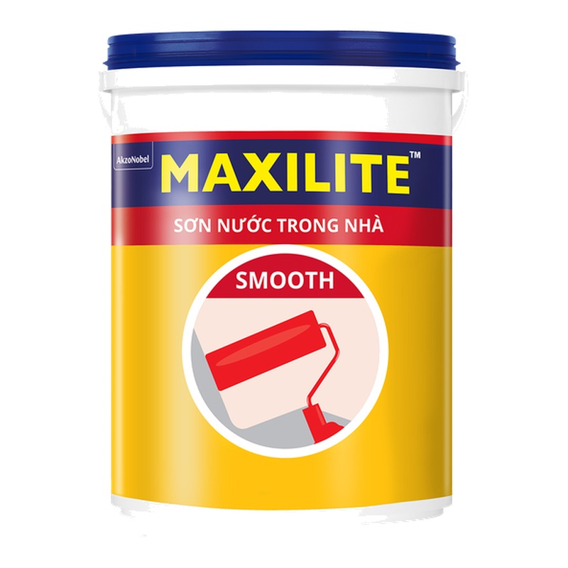 Sơn phủ nội thất Maxilite Smooth ME5 mờ láng mịn VOC thấp