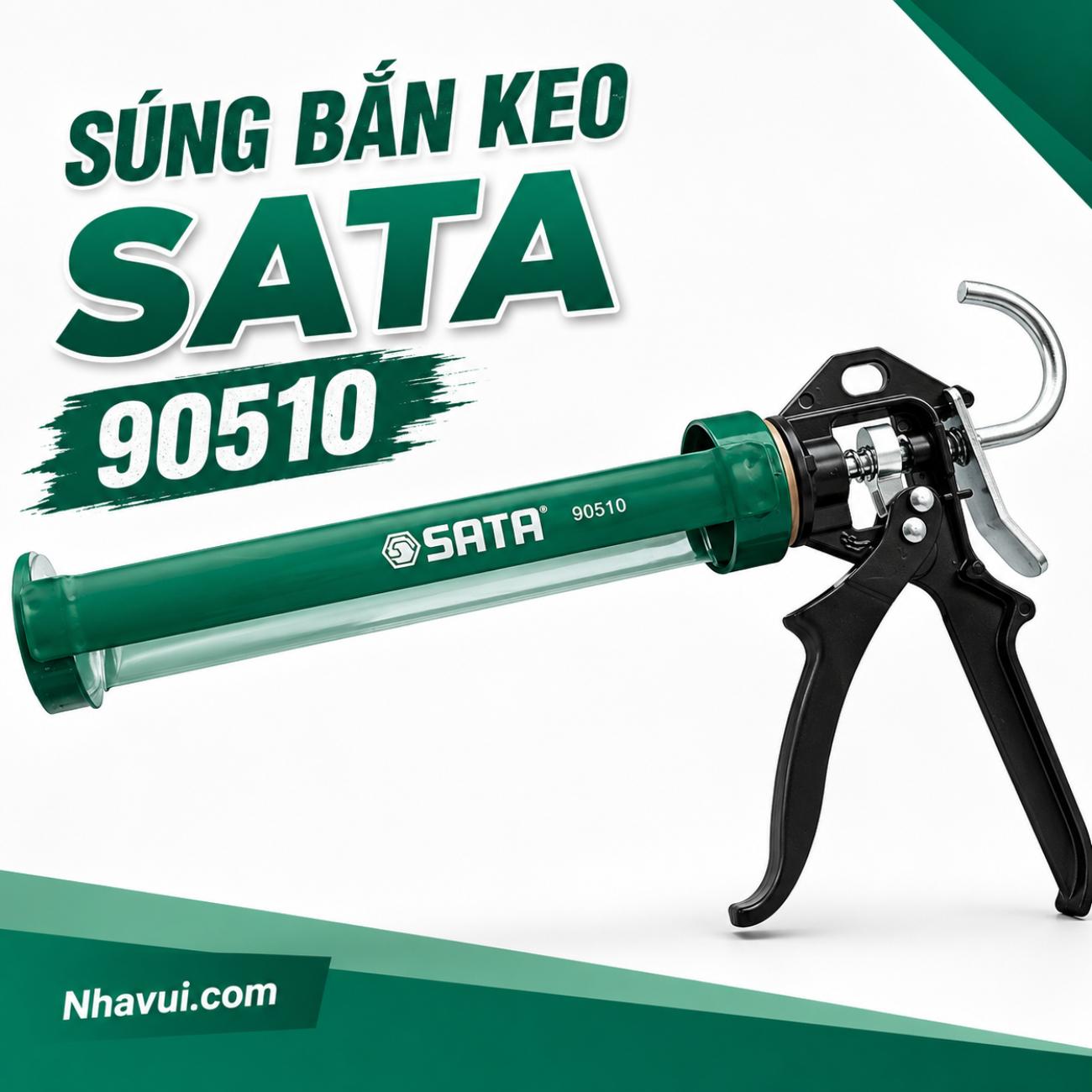 Súng bắn keo Silicon 230mm/9in Sata 90510
