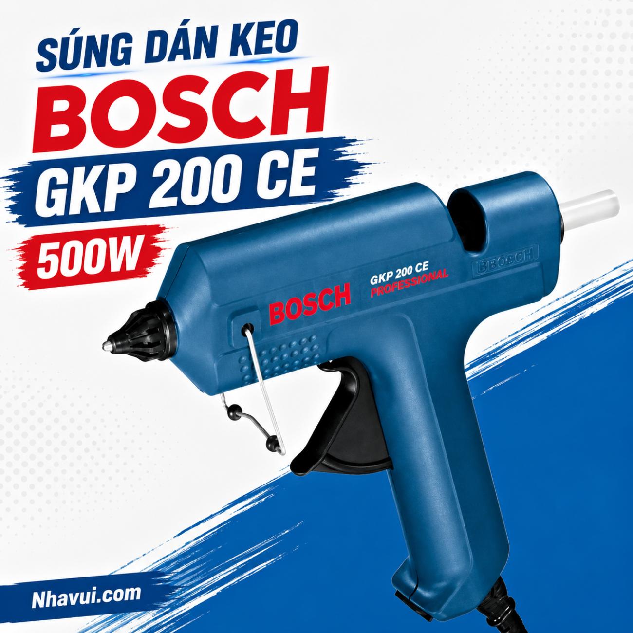 Súng dán keo Bosch GKP 200 CE 500W