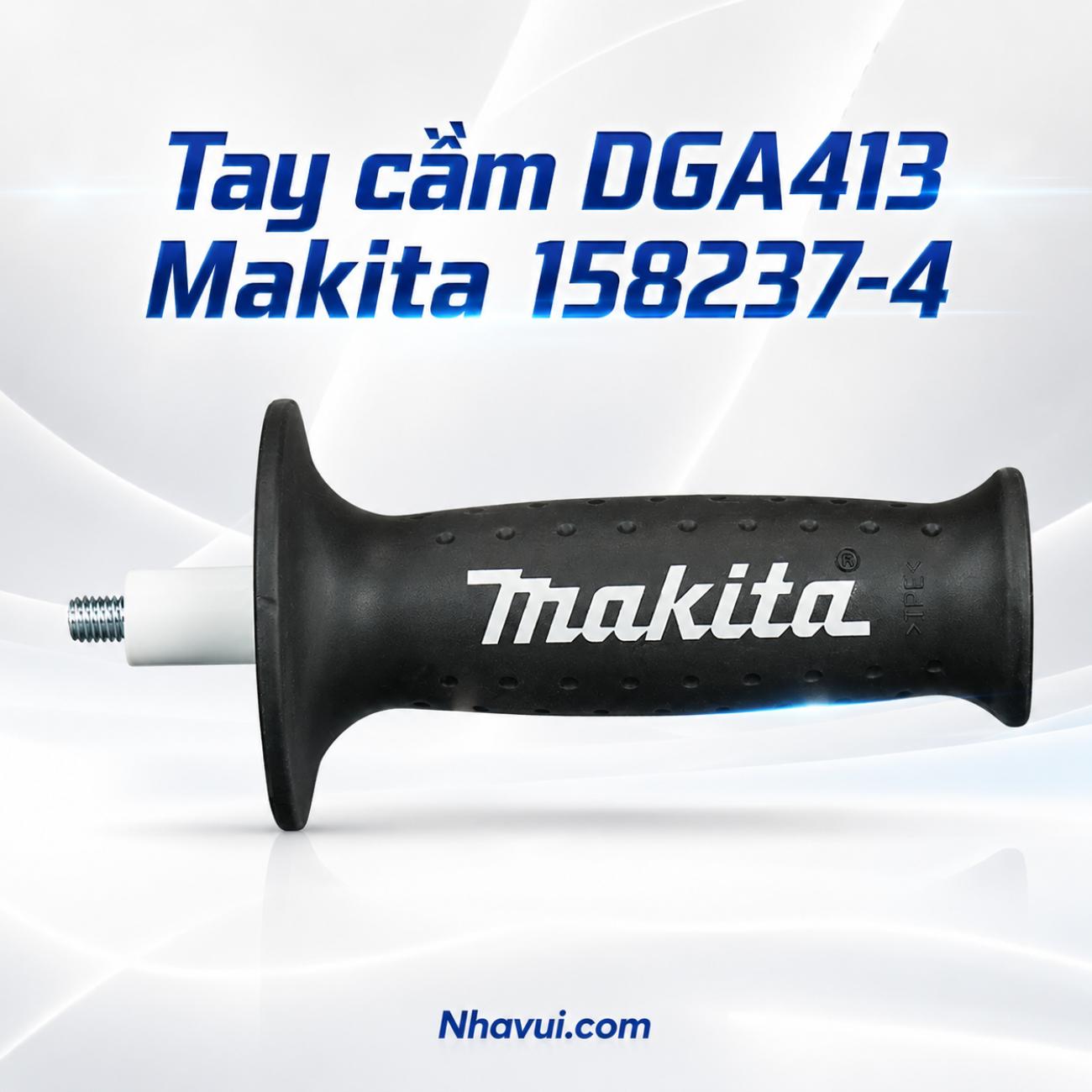 Tay cầm máy mài góc Makita DGA413 158237-4