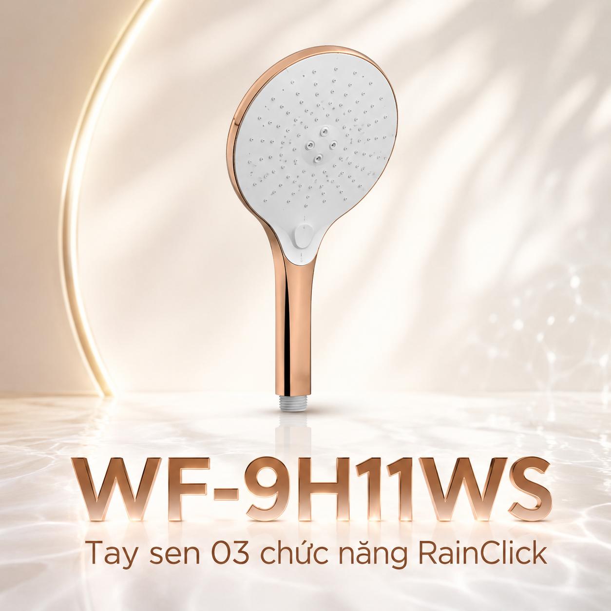 Tay sen 03 chức năng American Standard RainClick WF-9H11WS