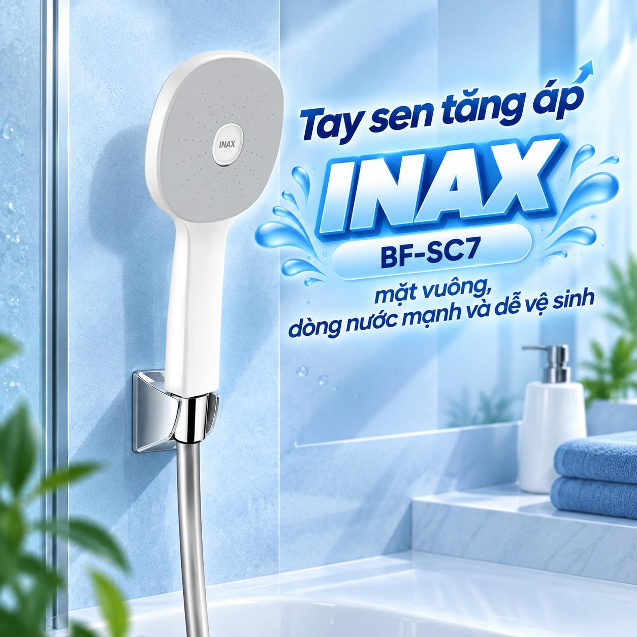 Tay sen tăng áp INAX BF-SC7