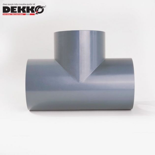 Tê đều uPVC Dekko hệ inch