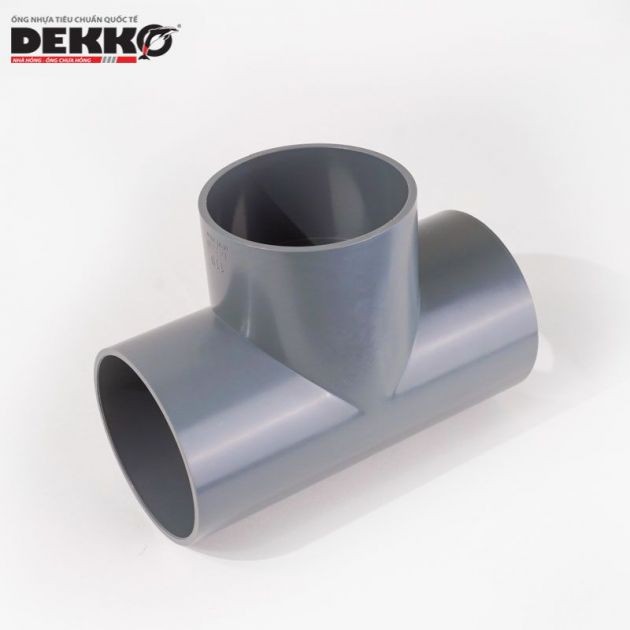 Tê đều uPVC Dekko hệ mét