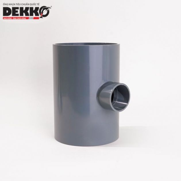 Tê thu (tê giảm) uPVC Dekko hệ mét