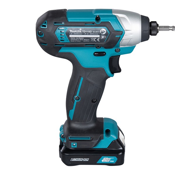 Thân máy vặn vít dùng pin Makita TD110DZ 12V 110 Nm (chưa gồm pin và sạc)