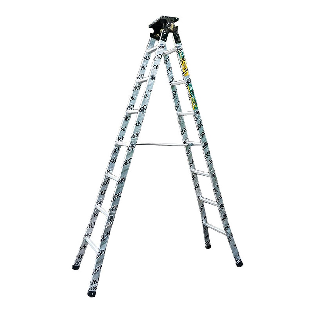 Thang nhôm chữ A Boodoor HM30 cao 3 m, 8 bậc