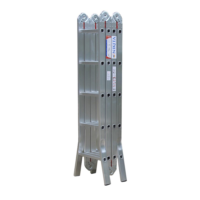 Thang nhôm gấp 4 đoạn Nikita TGA58 20 bậc cao 5,8 m