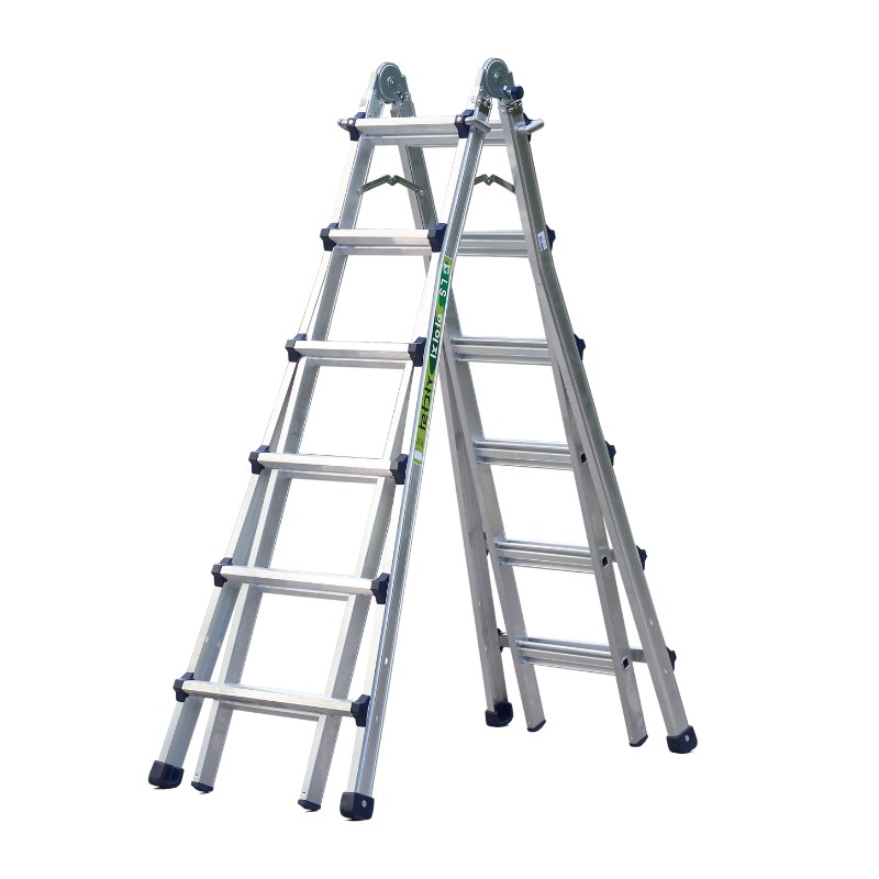 Thang nhôm gấp chữ A IG LS46 – 6/11 bậc, cao tối đa 3,23 m, tải 150 kg