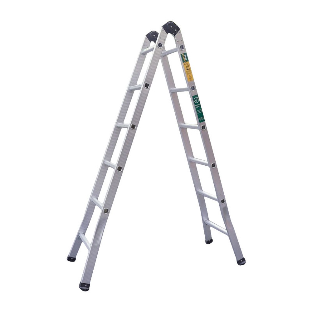 Thang nhôm gấp khóa sập Boodoor KX20 (chữ A 2 m, chữ I 4 m)
