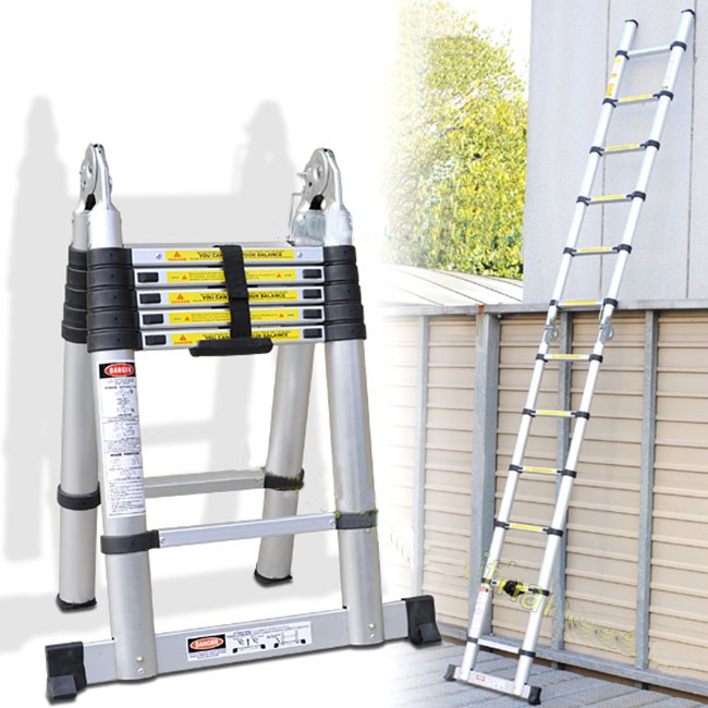 Thang nhôm rút chữ A Nikita AI50 (NKT-AI50) – chữ A 2,5 m, chữ I 5,0 m