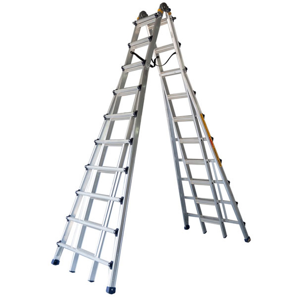 Thang nhôm rút chữ A Poongsan PS-50 cao 5,5 m