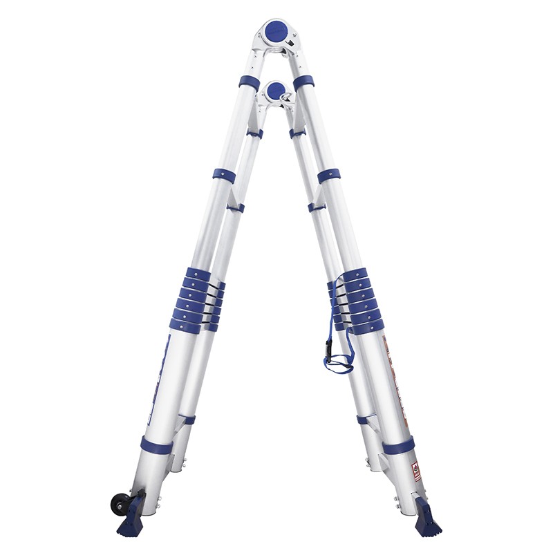 Thang nhôm rút đôi Nikawa NK-56AI-PRI – chữ A 2,7 m, chữ I 5,6 m, tải 150 kg