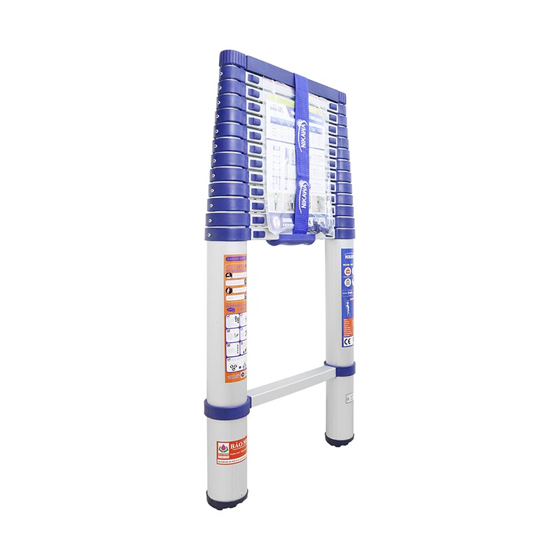 Thang nhôm rút đơn Nikawa NK-50 cao 5 m – 14 bậc