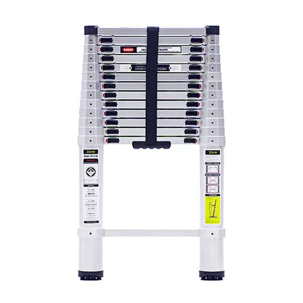 Thang nhôm rút đơn Xstep XT-410A – cao 4,1 m, tải 150 kg