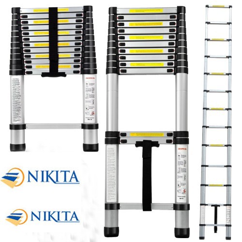 Thang nhôm rút gọn Nikita KN-R49 (NKT-TL490) 4,9 m