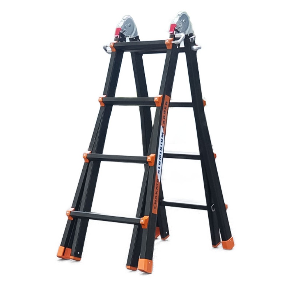 Thang nhôm rút trượt đa năng Nakata TY4B chữ A 2 m, chữ I 4 m