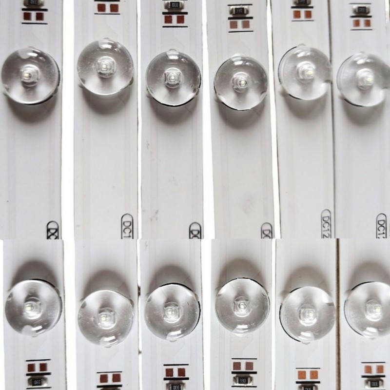 Thanh LED đơn 1m 12V 12W 12 LED/m 3200K