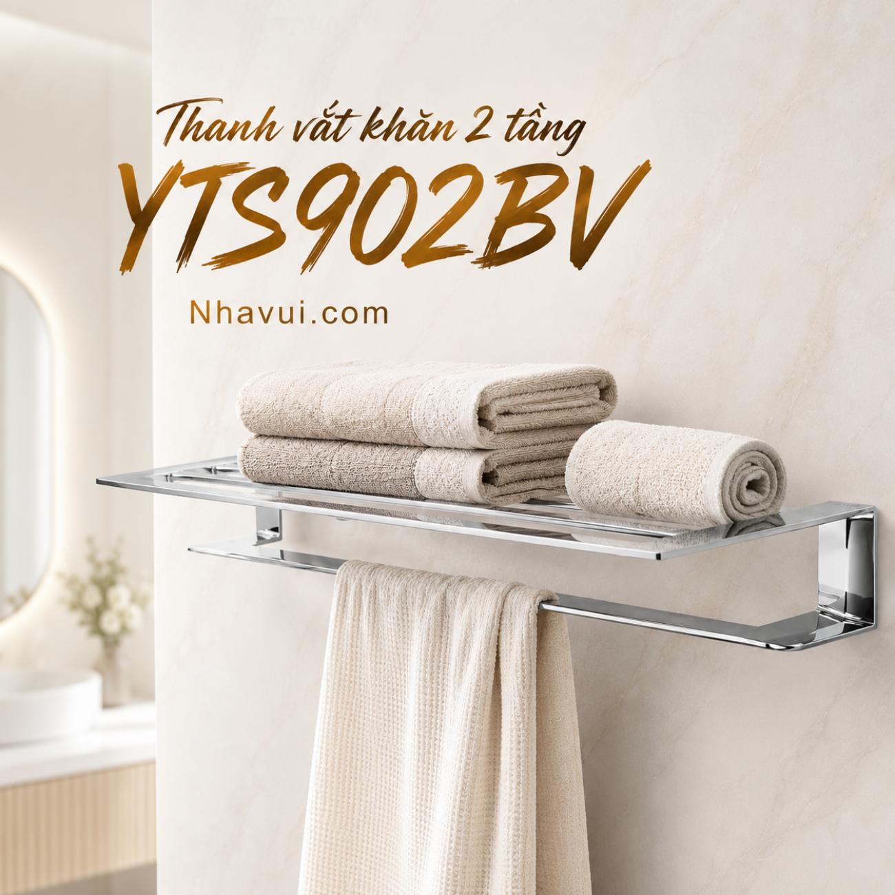 Thanh vắt khăn 2 tầng TOTO YTS902BV