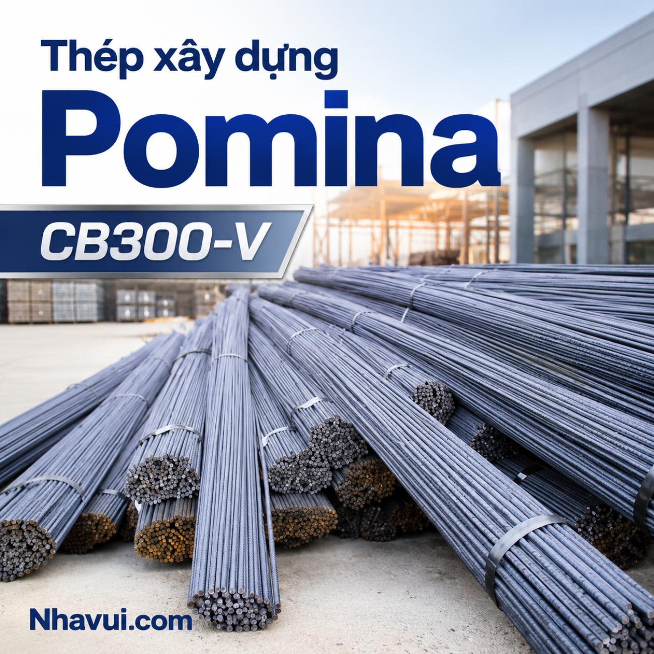 Thép thanh vằn D10 Pomina CB300-V