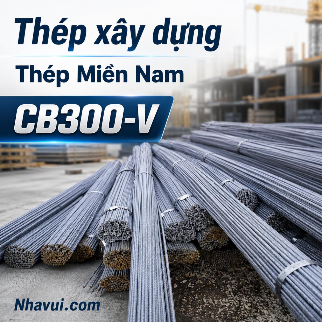 Thép thanh vằn D10 Thép Miền Nam CB300-V
