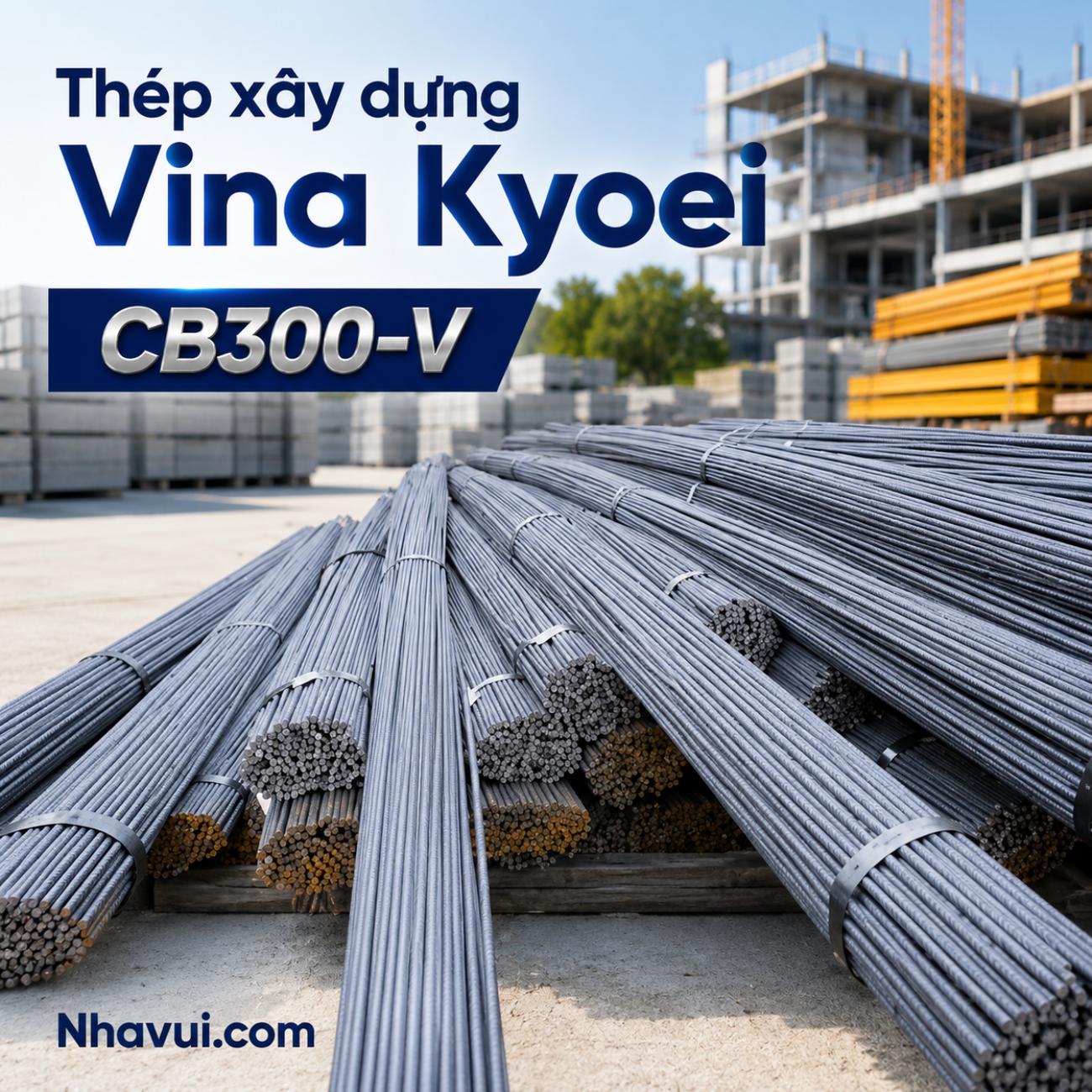 Thép thanh vằn D10 Vina Kyoei CB300-V