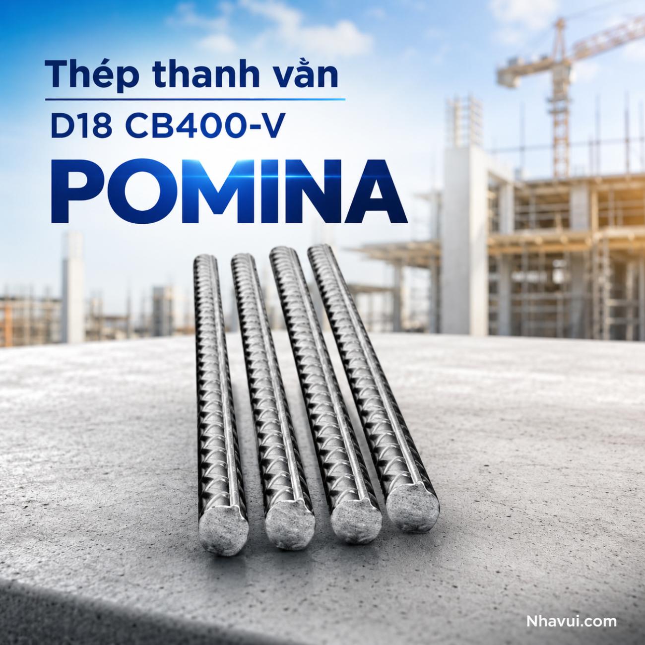 Thép thanh vằn D18 Pomina CB400-V
