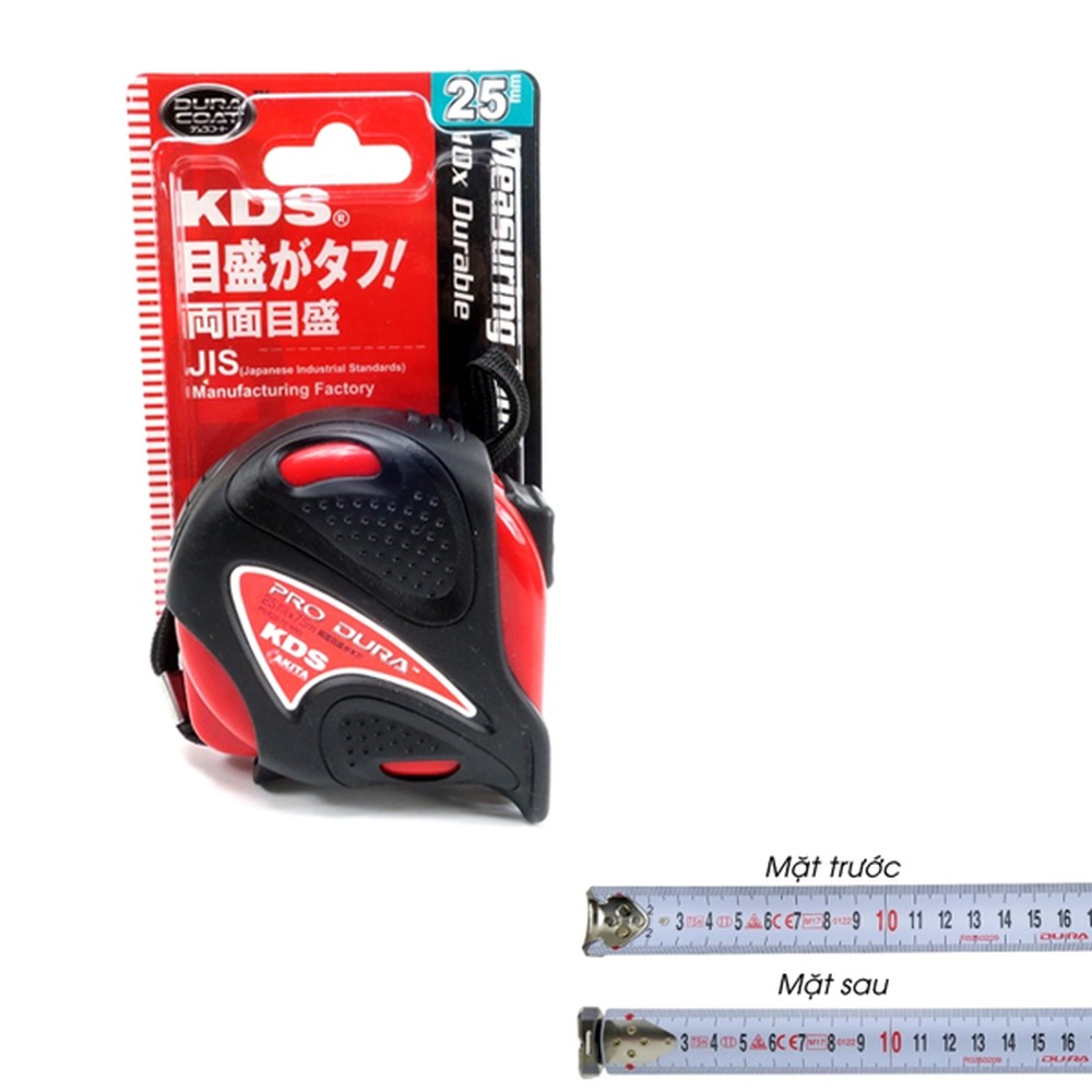 Thước cuộn thép KDS PGX25-75WM2 7,5 m x 25 mm