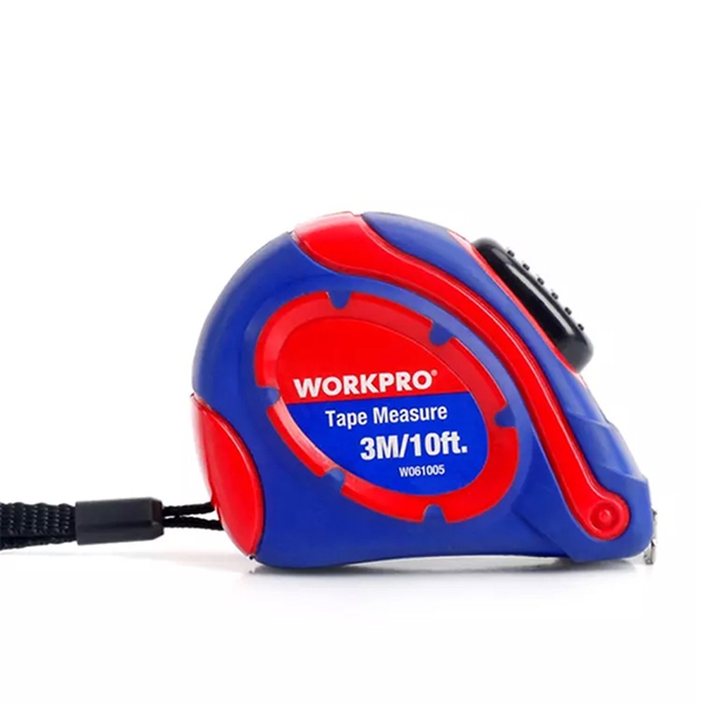 Thước cuộn thép tự khóa Workpro WP261005 3 m bản 16 mm
