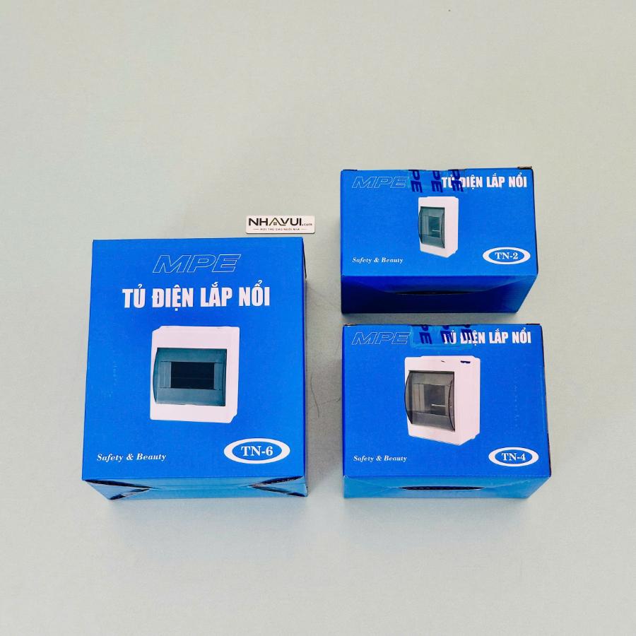 Tủ điện lắp nổi MPE Seri TN chứa MCB