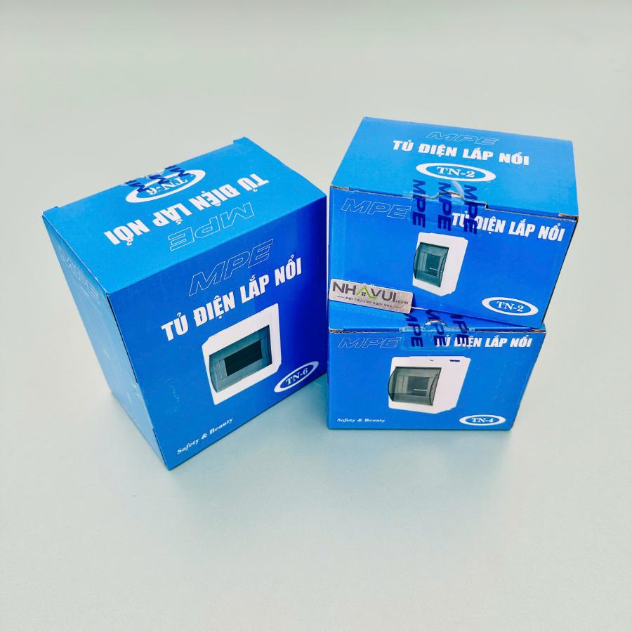 Tủ điện lắp nổi MPE Seri TN chứa MCB