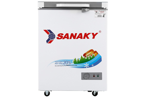 Tủ đông 1 ngăn Sanaky VH-1599HYKD 100 lít mặt kính