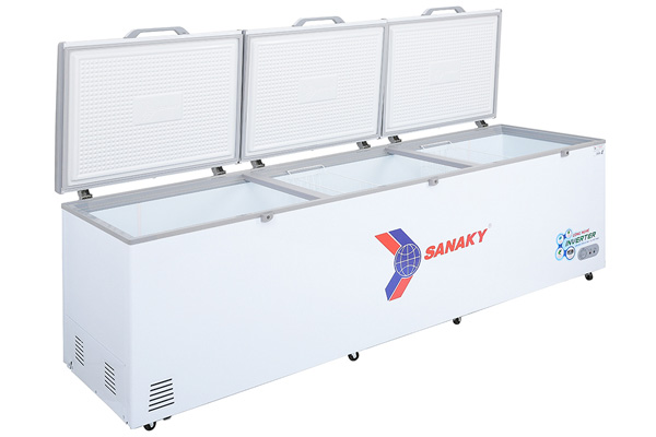 Tủ đông Sanaky Inverter 1300 lít VH-1399HY3 3 cánh