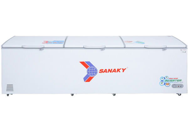 Tủ đông Sanaky Inverter 1300 lít VH-1399HY3 3 cánh
