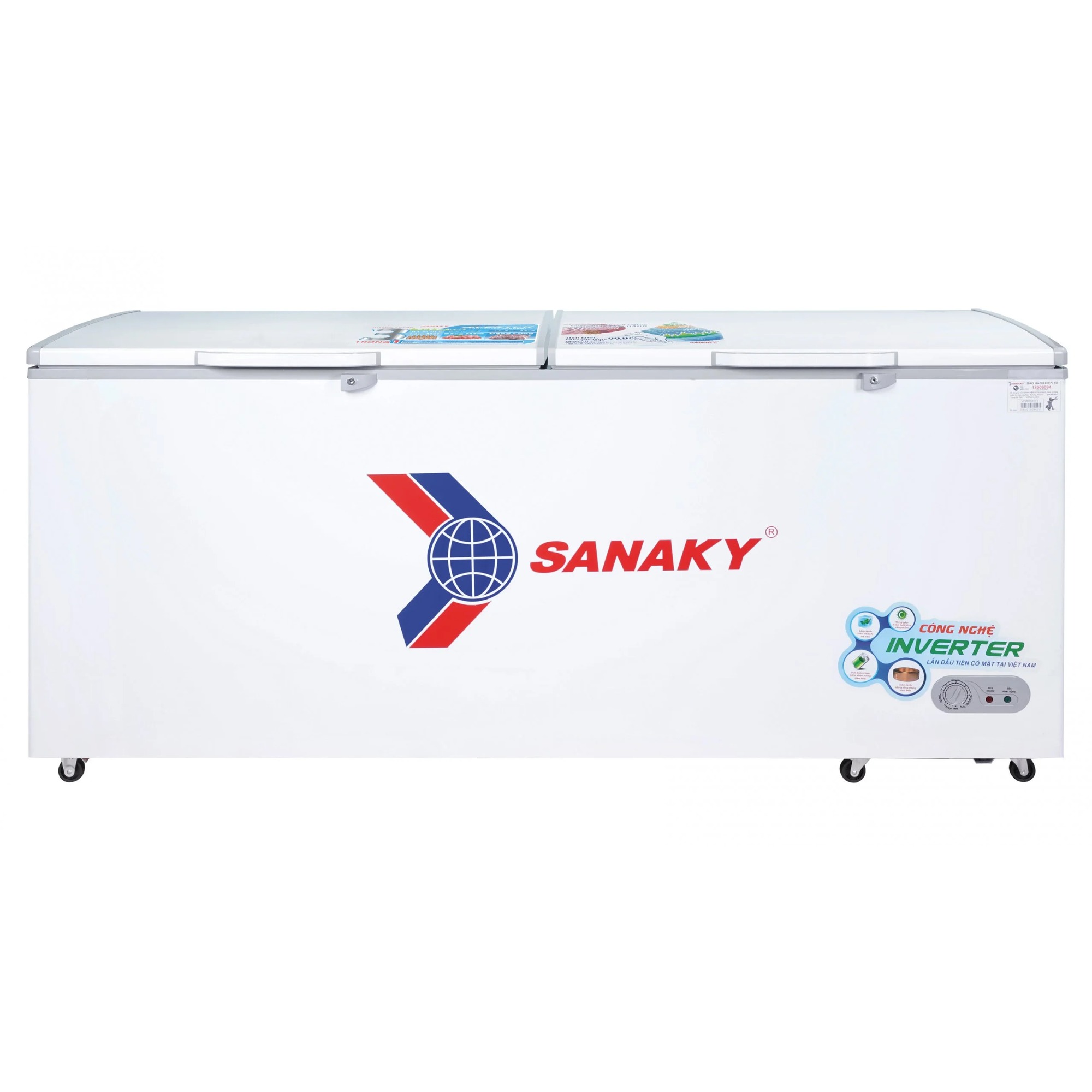 Tủ đông Sanaky VH-8699HY3 761 lít, Inverter