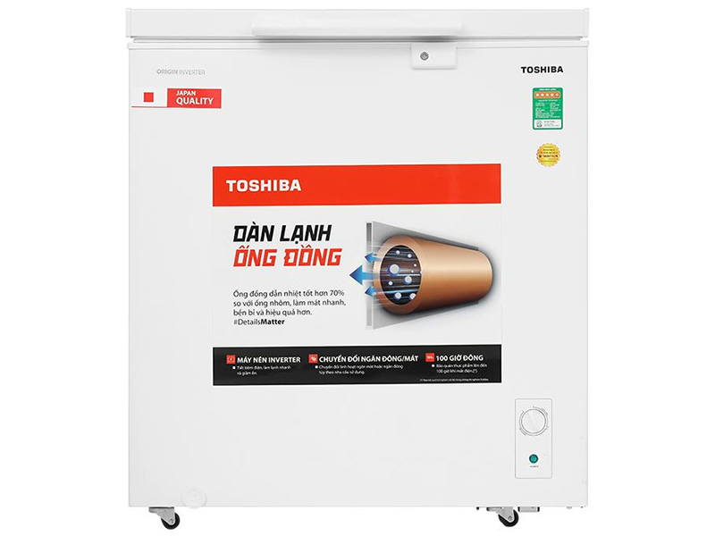 Tủ đông Toshiba Inverter GR-RC265CM-PMV(01) 201 lít