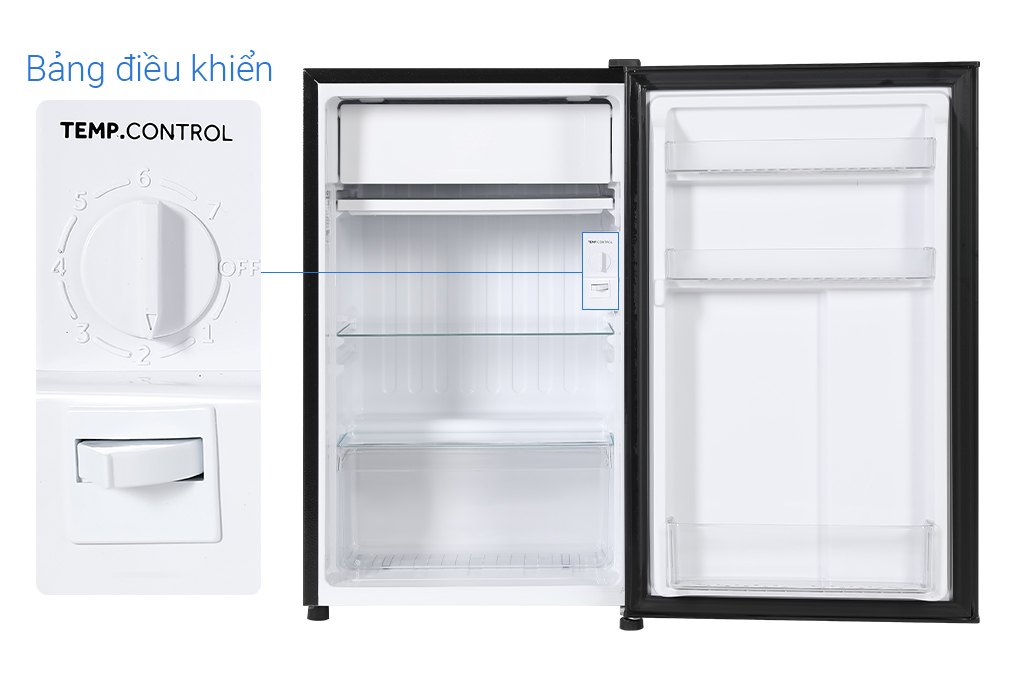 Tủ lạnh Aqua 90 lít AQR-D100FA(BS)