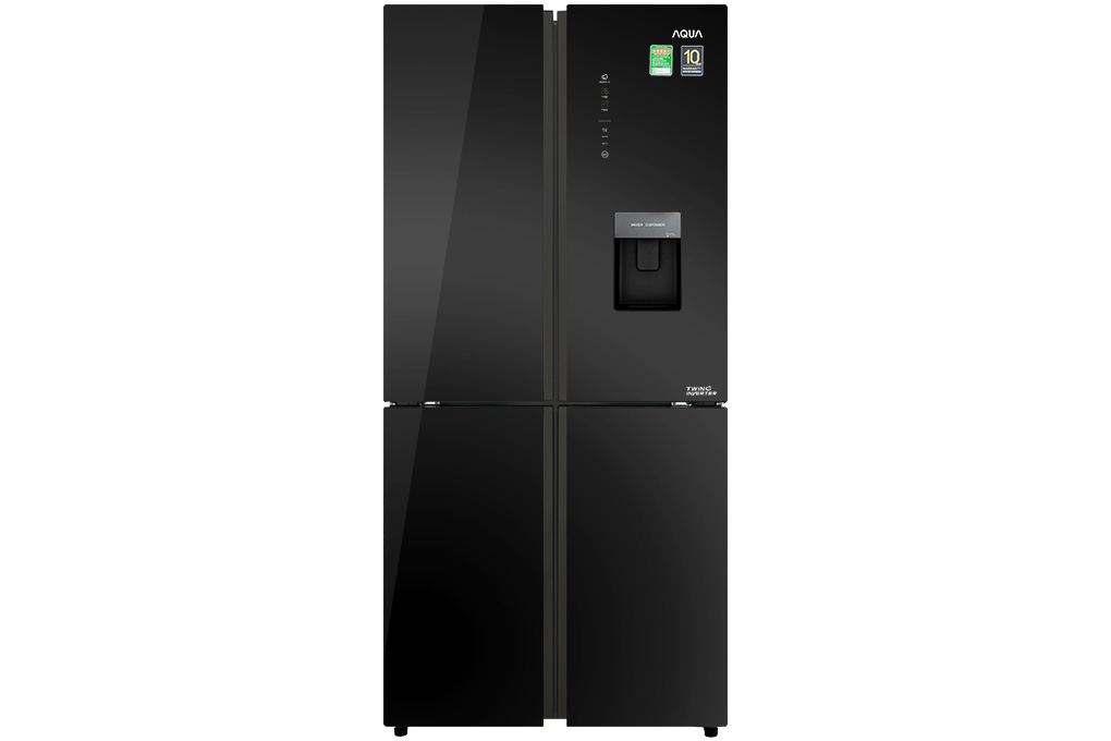 Tủ lạnh Aqua Inverter 456 lít AQR-IGW525EM (GB) 4 cửa